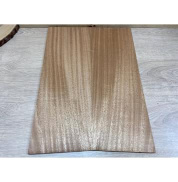 Махагон Кая заготовка на топ Радиал АА 7,5х190х530 мм - 2шт. (книжкой)-0