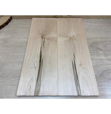 Клён Чёрный заготовка на топ Смешанный АА 9х186х540 мм - 2 шт (книжкой)-1