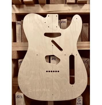 Fender Telecaster 1966 г., 21 и 22 лада, полный комплект для фрезеровки гитары, фанера 8мм-1