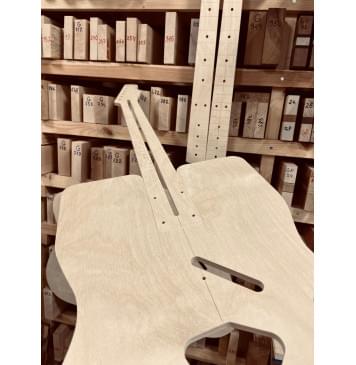 Fender Telecaster 1966 г., 21 и 22 лада, полный комплект для фрезеровки гитары, фанера 8мм-10