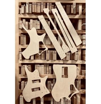 Strandberg Guitars, BODEN METAL NX 8, полный комплект шаблонов для фрезеровки гитары, фанера 8мм.-0