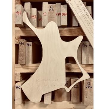 Strandberg Guitars, BODEN METAL NX 8, полный комплект шаблонов для фрезеровки гитары, фанера 8мм.-6