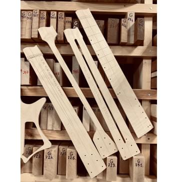 Strandberg Guitars, BODEN METAL NX 8, полный комплект шаблонов для фрезеровки гитары, фанера 8мм.-9