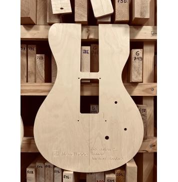 PRS custom 24, тремоло American standard, полный комплект шаблонов для фрезеровки гитары, фанера 8мм-2