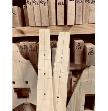 LTD ALEXI-600 SCYTHE + OFR, гриф на болтах, комплект шаблонов для фрезеровки гитары, фанера 8мм-10