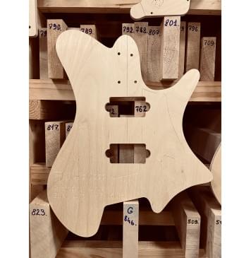 Strandberg Guitars, Sälen Jazz NX 6 Natural, полный комплект для фрезеровки гитары, фанера 8мм.-1