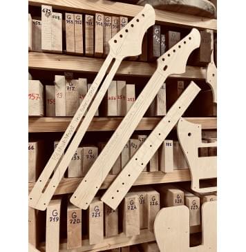 Novo Guitars, SERUS J, полный комплект для фрезеровки гитары, фанера 8мм. Novo Guitars, SERUS J, полный комплект для фрезеровки гитары, фанера 8мм.-4
