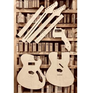 Novo Guitars, SOLUS F2, Telecaster Bridge, порожек 43мм, полный комплект для фрезеровки гитары, фанера 8мм. Novo Guitars, SOLUS F2, Telecaster Bridge, порожек 43мм, полный комплект для фрезеровки гитары, фанера 8мм.-0