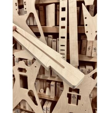 Dean Guitars ML SERIES, мензура 25", 24 лада, карман GIbson, Floyd Rose Schaller, полный комплект для фрезеровки гитары, фанера 8мм-9