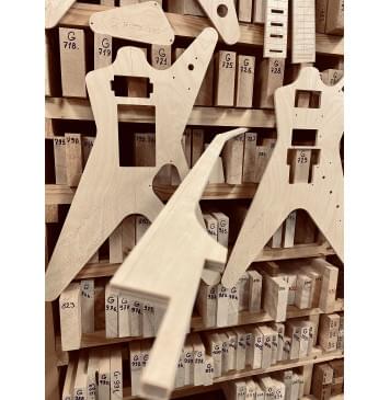 Dean Guitars ML SERIES, мензура 25", 24 лада, карман GIbson, Floyd Rose Schaller, полный комплект для фрезеровки гитары, фанера 8мм-10