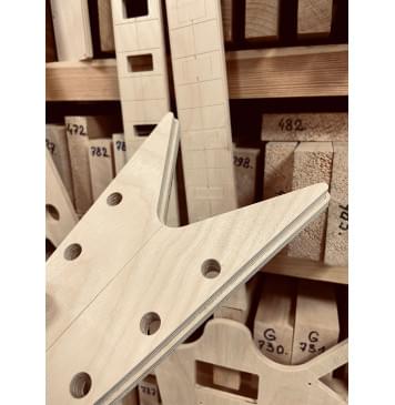 Dean Guitars ML SERIES, мензура 25", 24 лада, карман GIbson, Floyd Rose Schaller, полный комплект для фрезеровки гитары, фанера 8мм-12