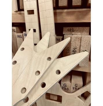 Dean Guitars ML SERIES, мензура 25", 24 лада, карман GIbson, Floyd Rose Schaller, полный комплект для фрезеровки гитары, фанера 8мм-13