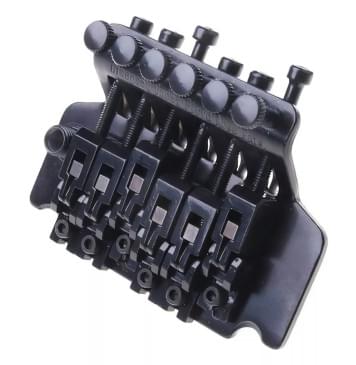 Комплект шаблонов для фрезерования тремоло Ponte Floyd Rose Flutuante Ronsani Guitarra Preta Completa-2