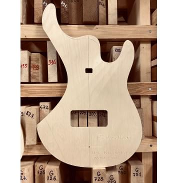 Music Man Sterling 5, spacing 19мм, 22 лада, полный комплект для фрезеровки гитары, фанера 8мм-6