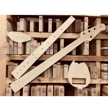 Music Man Sterling 5, spacing 19мм, 22 лада, полный комплект для фрезеровки гитары, фанера 8мм-2