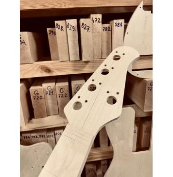 Music Man Sterling 5, spacing 19мм, 22 лада, полный комплект для фрезеровки гитары, фанера 8мм-8