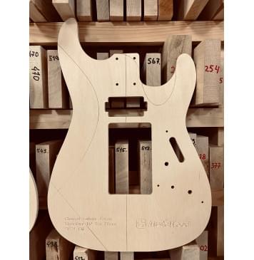 Charvel Guthrie Govan Signature MJ San Dimas® SD24 CM, полный комплект для фрезеровки гитары, фанера 8мм-7