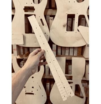 Charvel Pro-Mod DK24 HSH 2PT CM, полный комплект для фрезеровки гитары, фанера 8мм-3