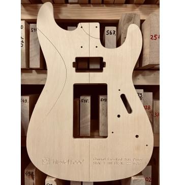 Charvel Pro-Mod San Dimas Style 1 HH FR M, 22 лада, полный комплект для фрезеровки гитары, фанера 8мм-7