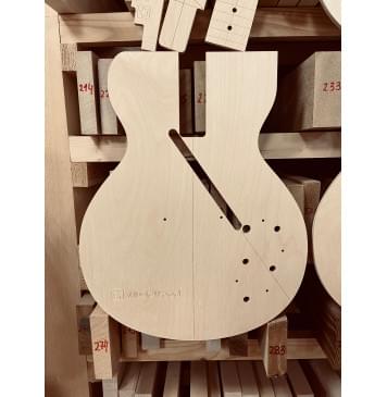 Gibson les Paul Double Cut HH, полный комплект для фрезеровки гитары, комплект из фанеры 8мм-8