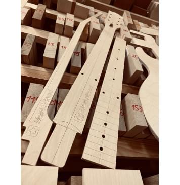 Gibson les Paul Double Cut HH, полный комплект для фрезеровки гитары, комплект из фанеры 8мм-2