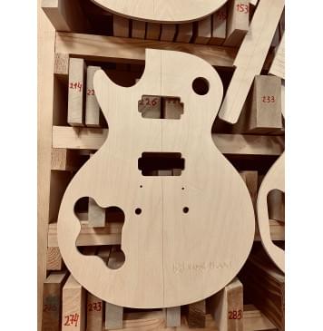 Gibson Les Paul 1959 - шаблоны гитары-3