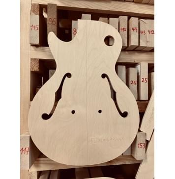 Gibson Les Paul 1959 - шаблоны гитары-6