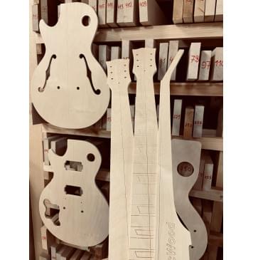 Gibson Les Paul 1959 - шаблоны гитары-4