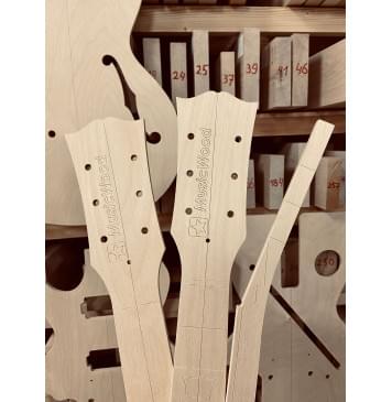 Gibson Les Paul 1959 - шаблоны гитары-1