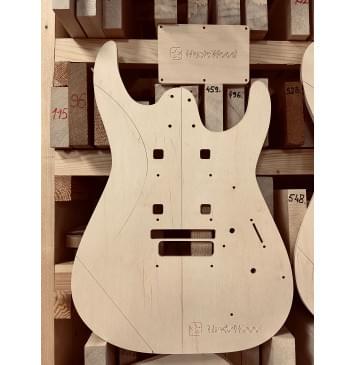 Jackson Soloist, Floyd Rose Gotoh 1996, 24 лада, комплект для фрезеровки гитары, фанера 8мм-6