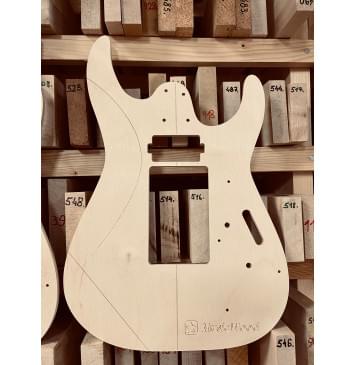 Jackson Soloist, Floyd Rose Gotoh 1996, 24 лада, комплект для фрезеровки гитары, фанера 8мм-4