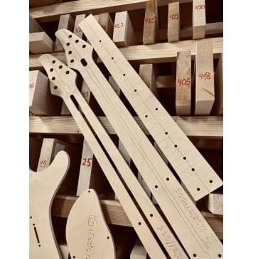 Mayones Regius 6 Core Classic, 25,5", 24 Frets, Bridge Schaller Hannes, комплект для фрезеровки гитары, 24 лада, фанера 8мм-2