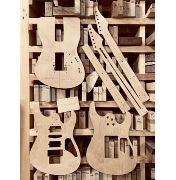 Suhr Modern +  Gotoh 1996T, полный комплект для фрезеровки гитары, фанера 8мм Suhr Modern +  Gotoh 1996T, полный комплект для фрезеровки гитары, фанера 8мм-0