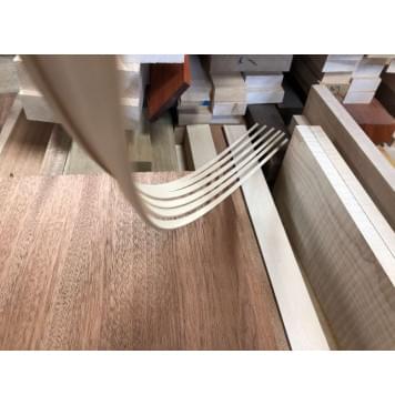 Клён, рейка для окантовки гитары - 2 шт.-2