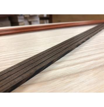 Венге, рейка для окантовки гитары - 2 шт.-0