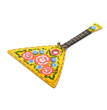 MS-K2-BL-01 Сувенир-балалайка детская. Мастерская Сереброва-0
