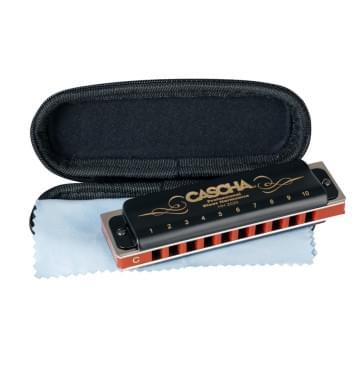 HH-2025 Professional Blues C Губная гармошка, Cascha-0