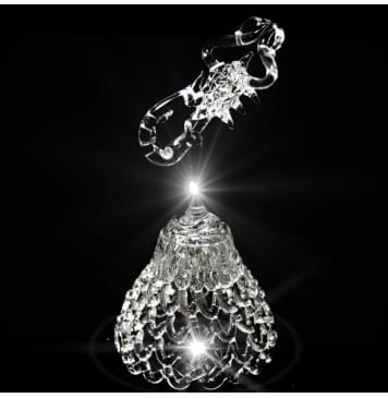 GH-L044 Колокольчик хрустальный «Скорпион», малый, Гусь Хрустальный-0