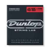 DBN45105 Комплект струн для бас-гитары, никелированные, Medium Light, 45-105, Dunlop