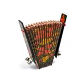 MS-K1-TR-06 Трещотка пластинчатая большая, с бубенцами, 1 категория, Мастерская Сереброва