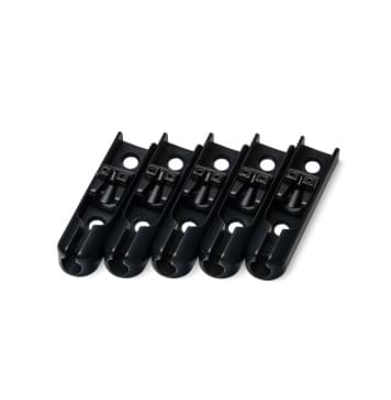 BB215-BK Бридж мультимензурный для 5-струнной бас-гитары, чёрный, Paxphil-0