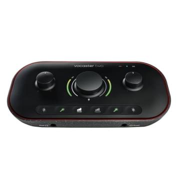 Vocaster-Two Vocaster Two Звуковая карта USB для стриминга, 24 бит/48 кГц, Focusrite-0