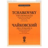 J0060 Чайковский П. И. Два романса (ЧС 244, 245): Для голоса с ф