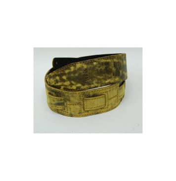 FL60025L21L Leather 21 Ремень для гитары, кожаный, дижон, Fidel-0