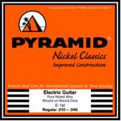 454100 Nickel Classics Комплект струн для электрогитары, никель, 12-54, Pyramid