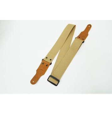 FL30009P Poly Ремень для гитары, полиэстер, бежевый, Fidel-0