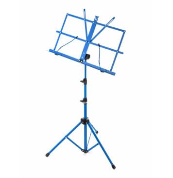 FLT-MS1bl Пюпитр, синий, складной, с чехлом, Fleet-0