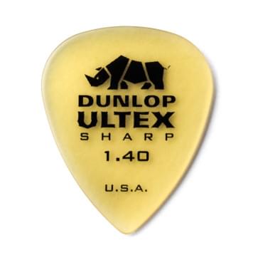 433R1.40 Ultex Sharp Медиаторы 72шт, толщина 1.40мм, Dunlop-0