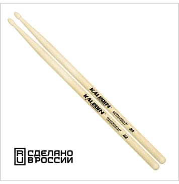 7KLHB5A 5A Барабанные палочки, граб, деревянный наконечник, Kaledin Drumsticks-0