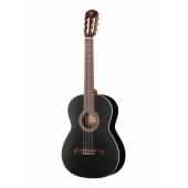 7.150 Классическая гитара 1C в футляре, черная матовая. Alhambra